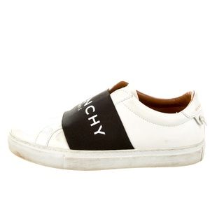 Givenchy Leather  Sneakers White &Black Size 7.5